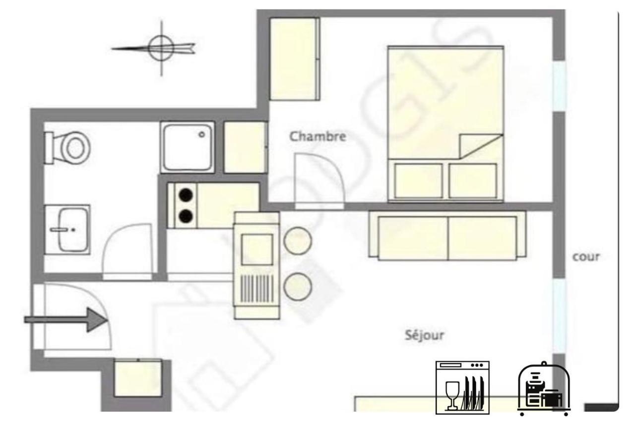 Cosy Cocoon Place Massena Appartement